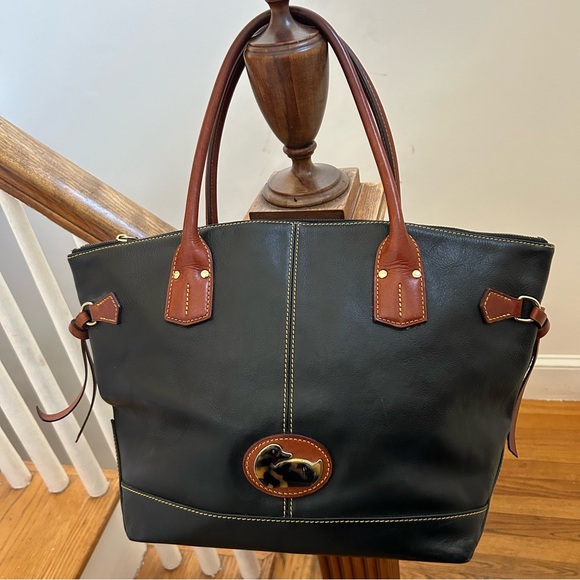 Vintage Dooney & Bourke Fairfield Champosa Black - Picture 2 of 12
